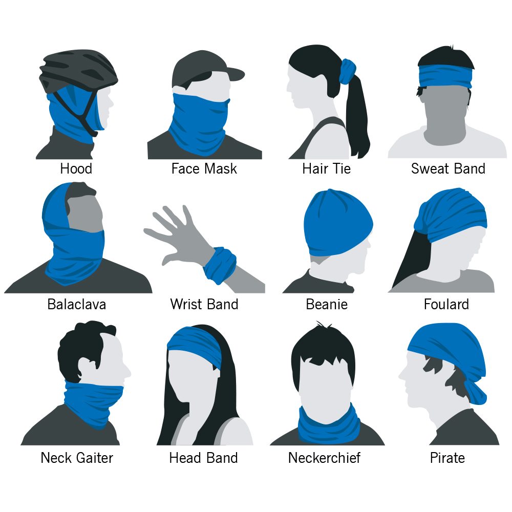 Gaiter - "EOD Bomb Flag" (Orange on Black)