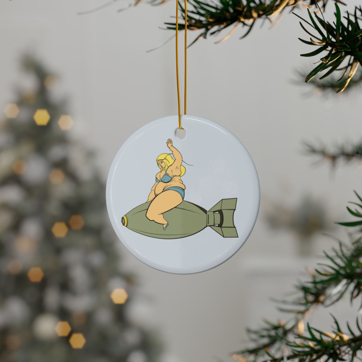 Ornament - "Big Boomer Babe"