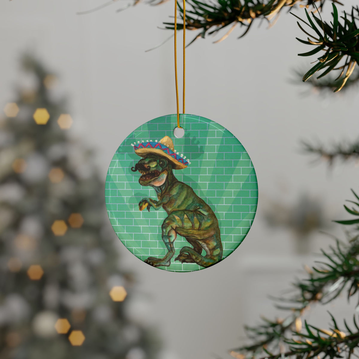 Ornament - "Taco Dino"
