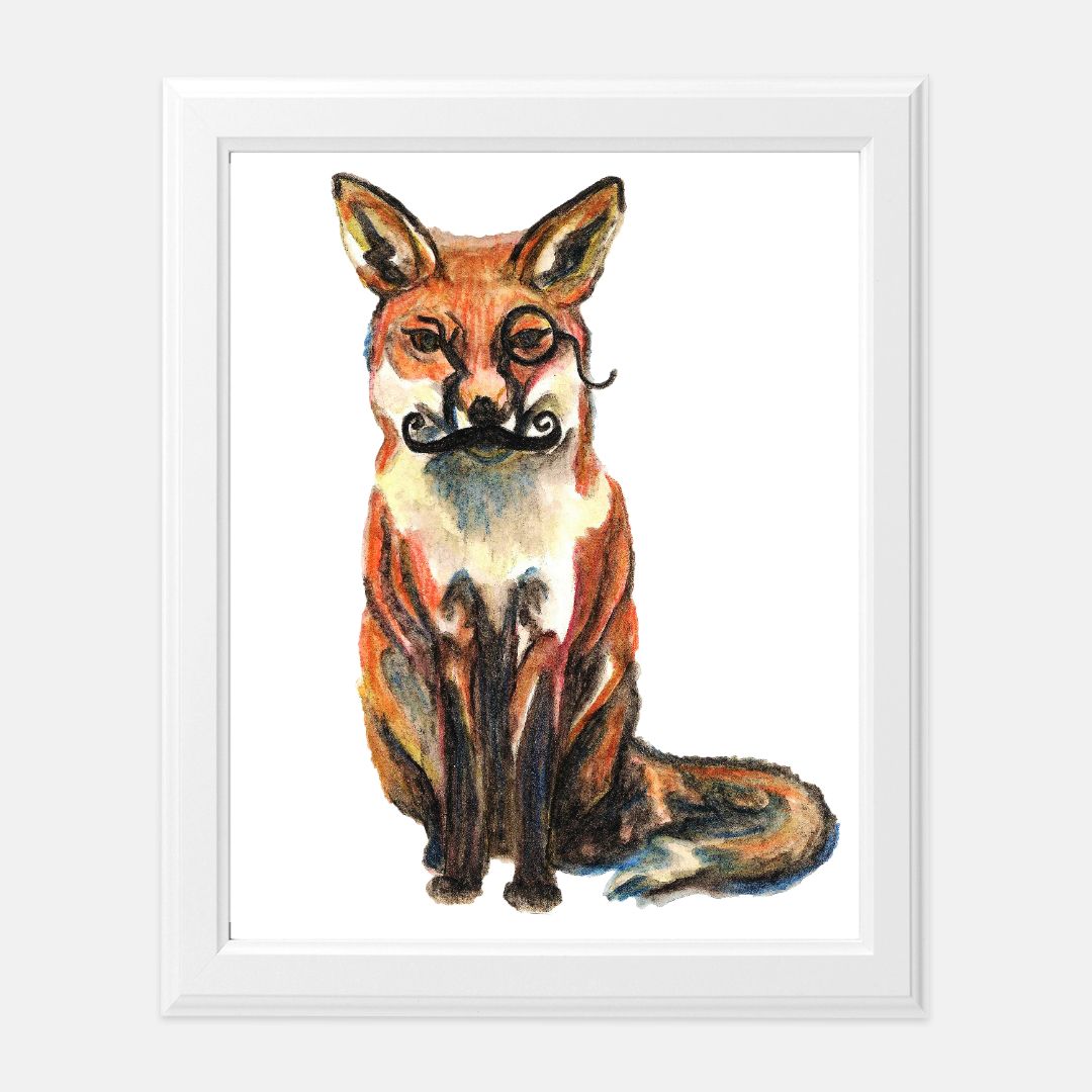 Print (8" x10") - "Foxy"