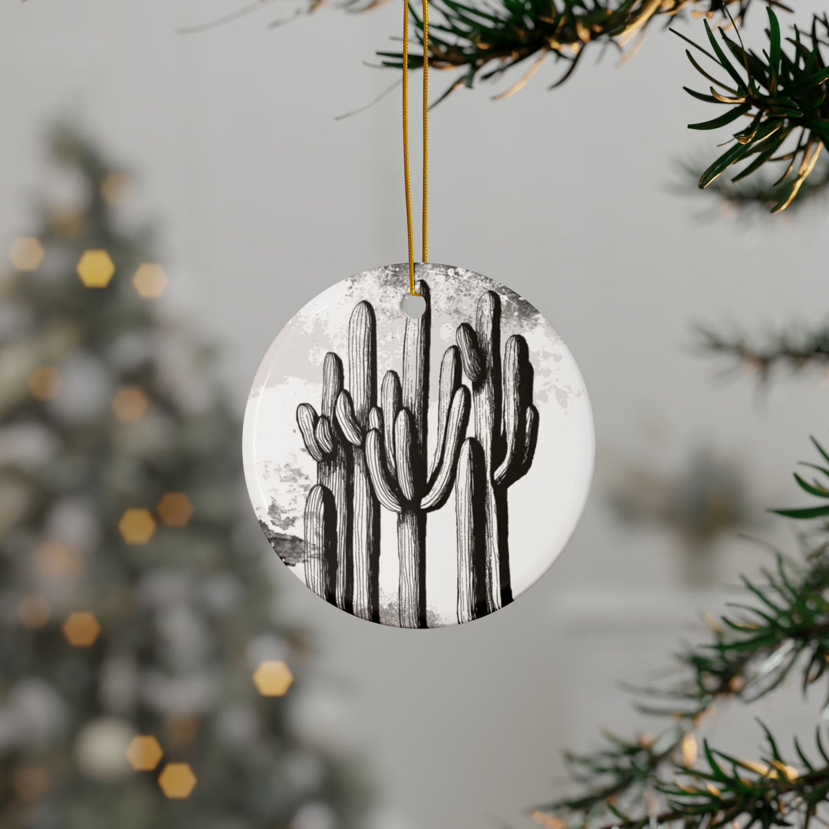 Ornament - "Saguaro Forest"