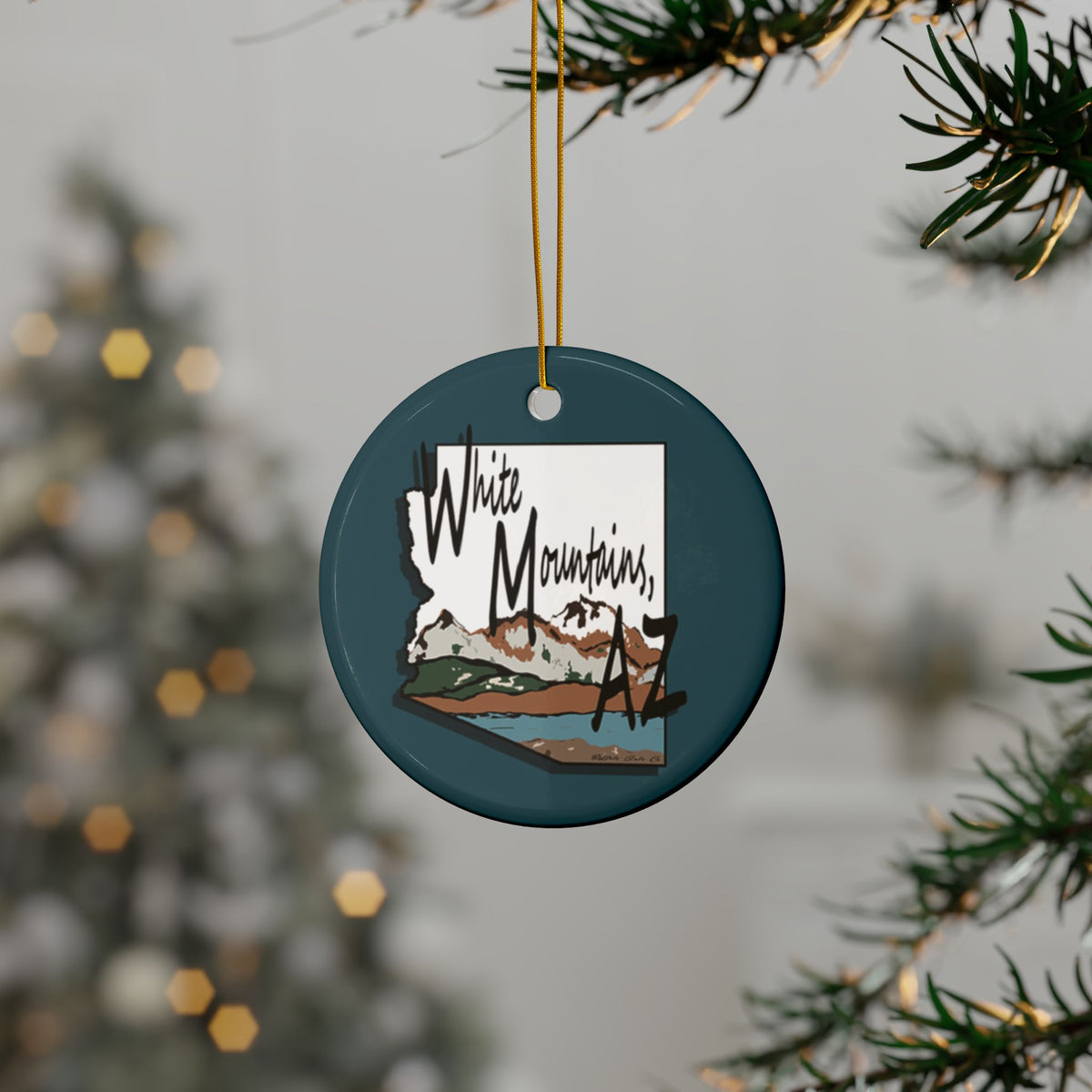 Ornament - "White Mountains, AZ"