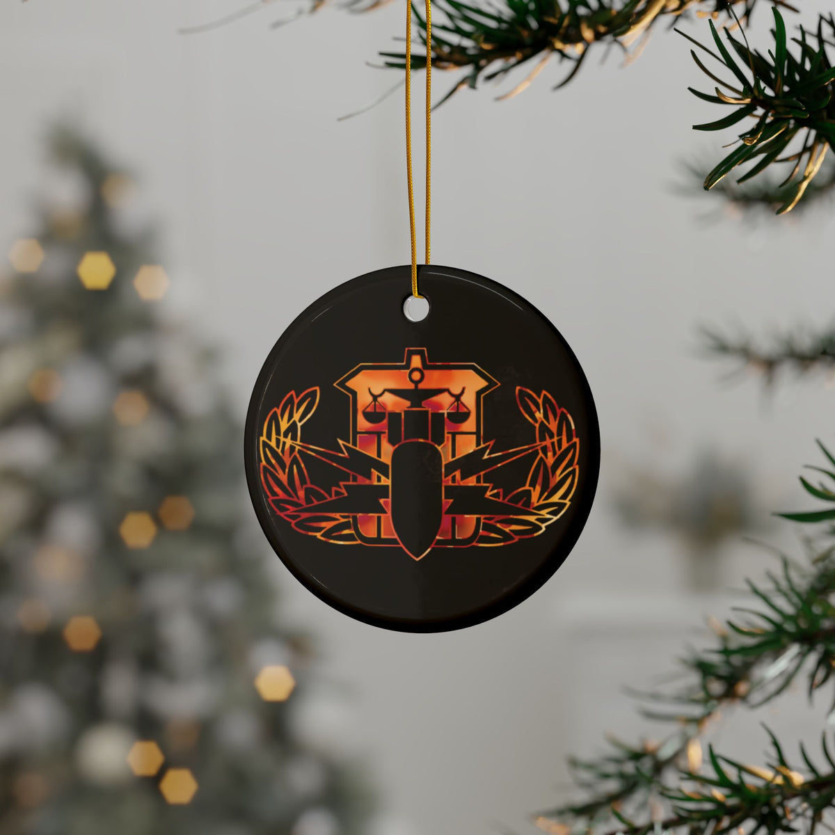 Ornament - "It's 5 o'clock Somewhere" (HDS/PSBT Badge: Oranges)