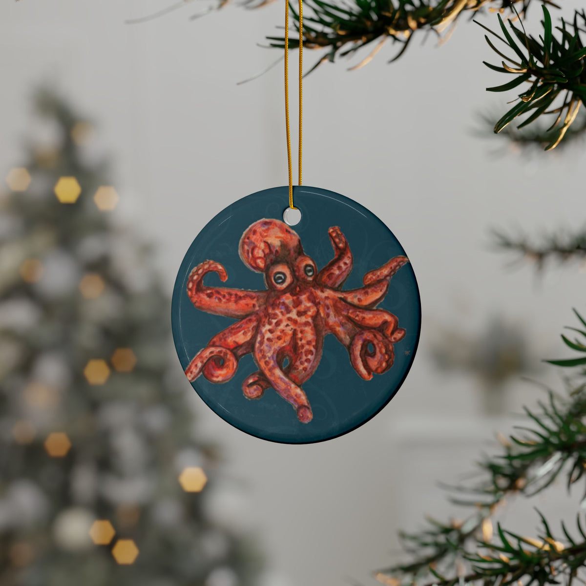 Ornament - "O is for Octopus"