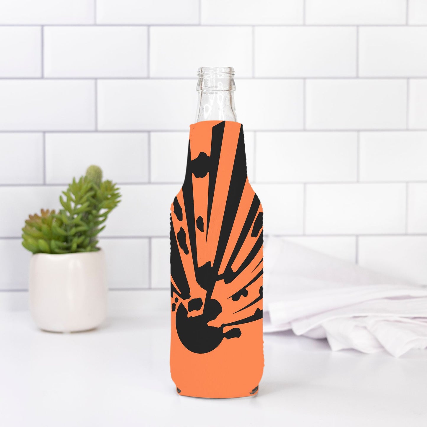 Print On Demand - Bottle Wrap - "High Explosives Hazard"