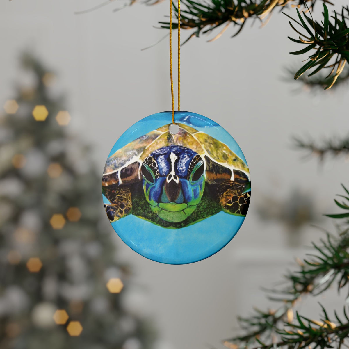 Ornament - "Nosey Sea Turtle"