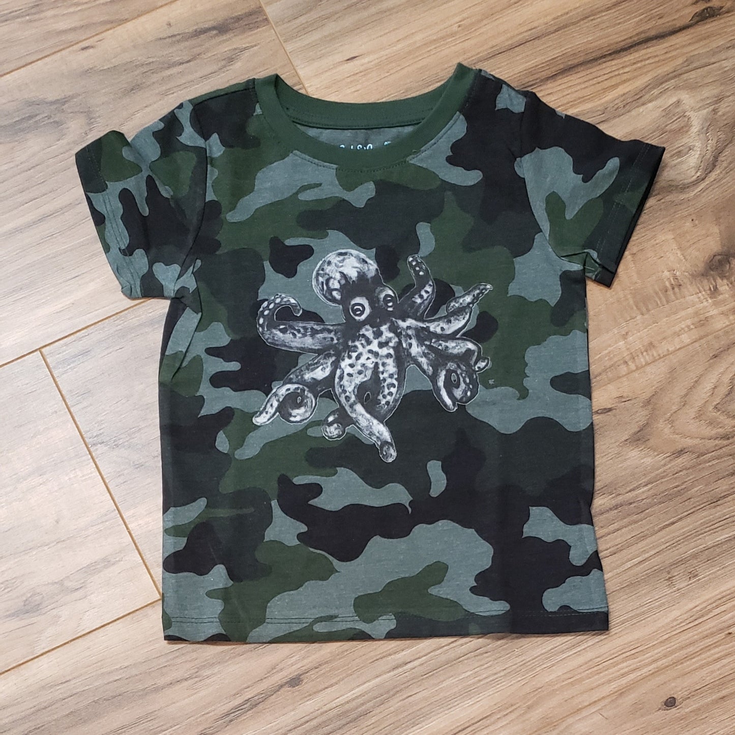 T-Shirt (Toddler) - "O is for Octopus"