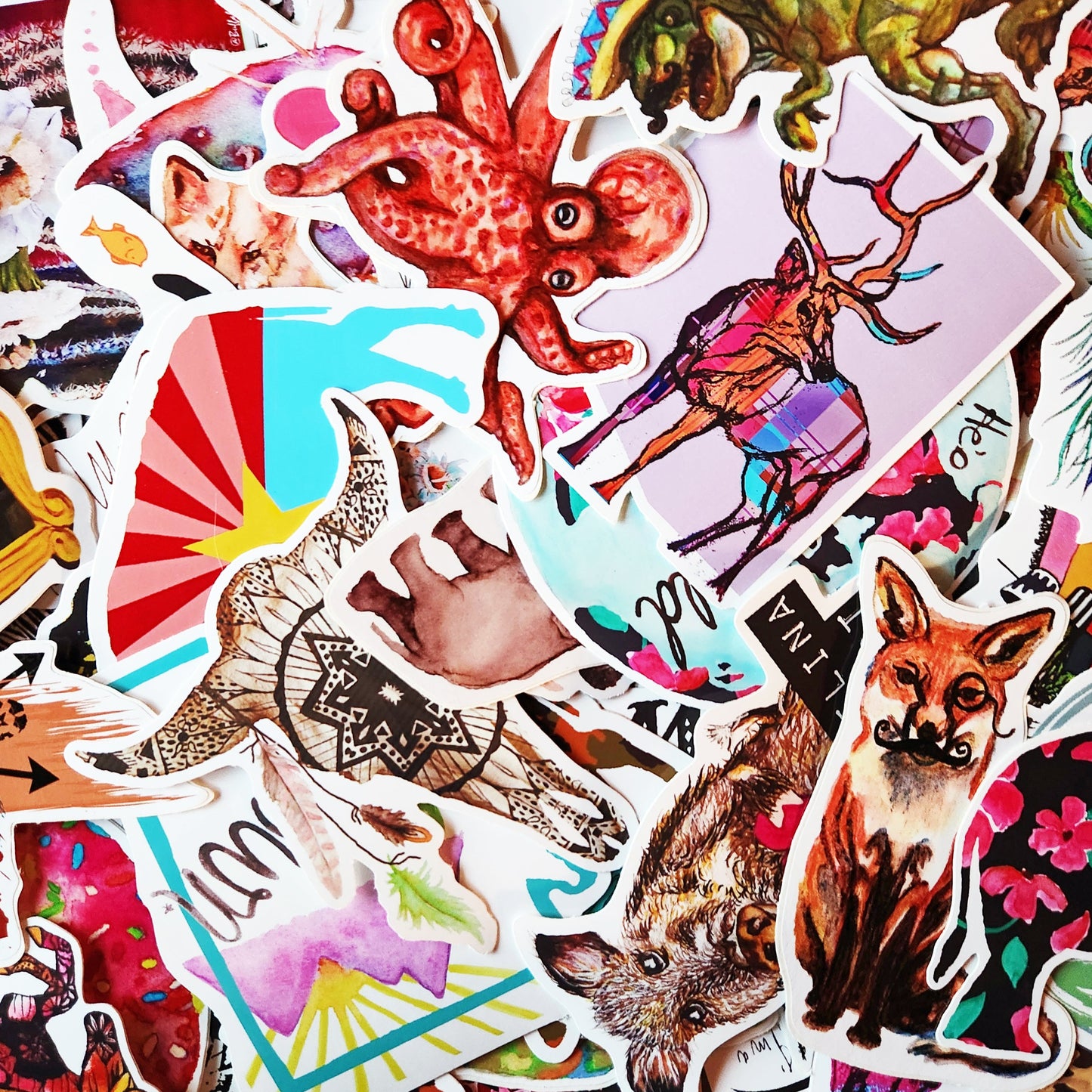 Vinyl Sticker/Decal - "AZ Preppy Elk"