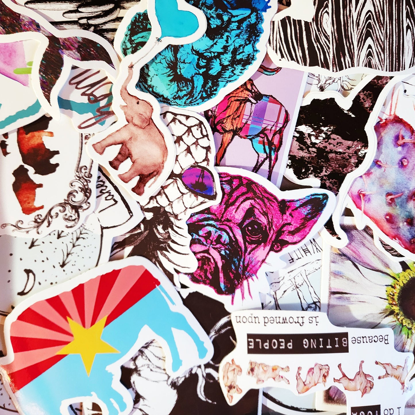 Vinyl Sticker/Decal - "AZ BuffaLove" (Bright)