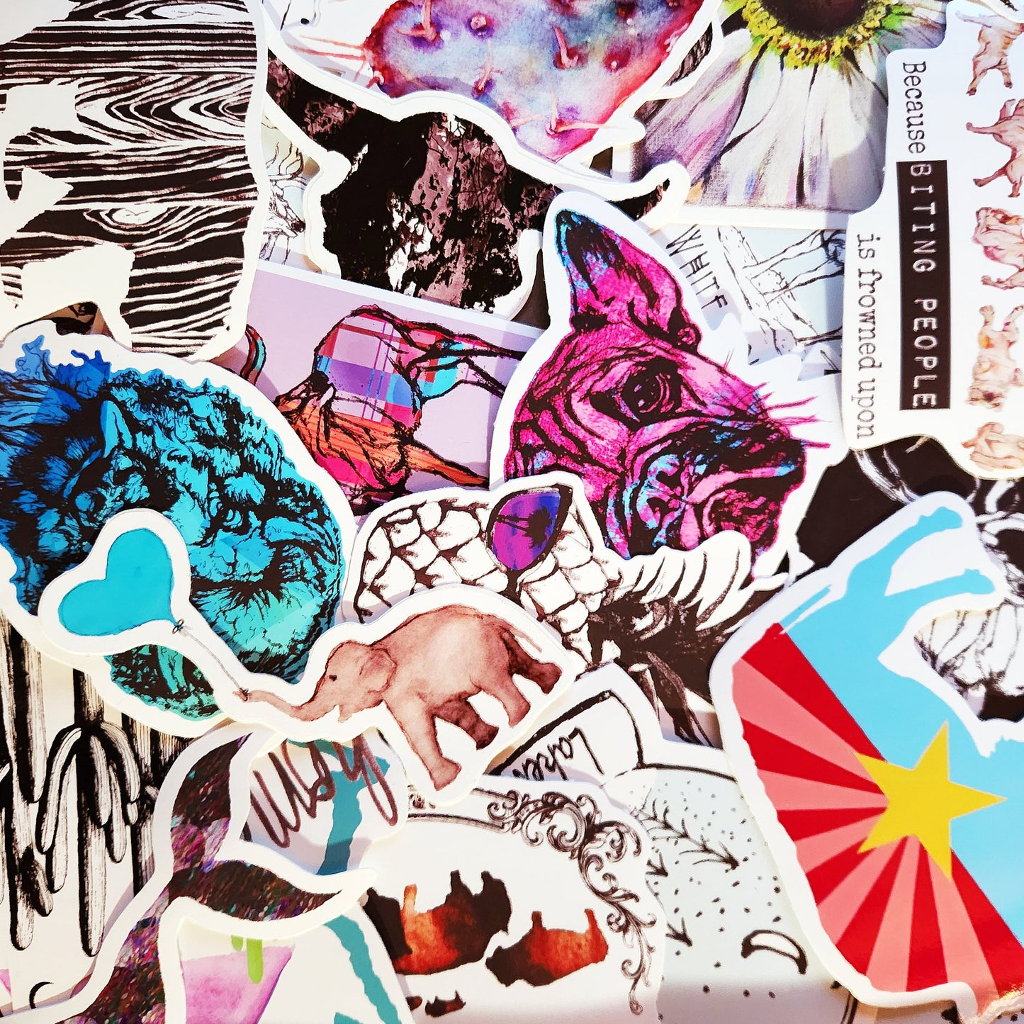 Vinyl Sticker/Decal - "Mer-Gal Tail"