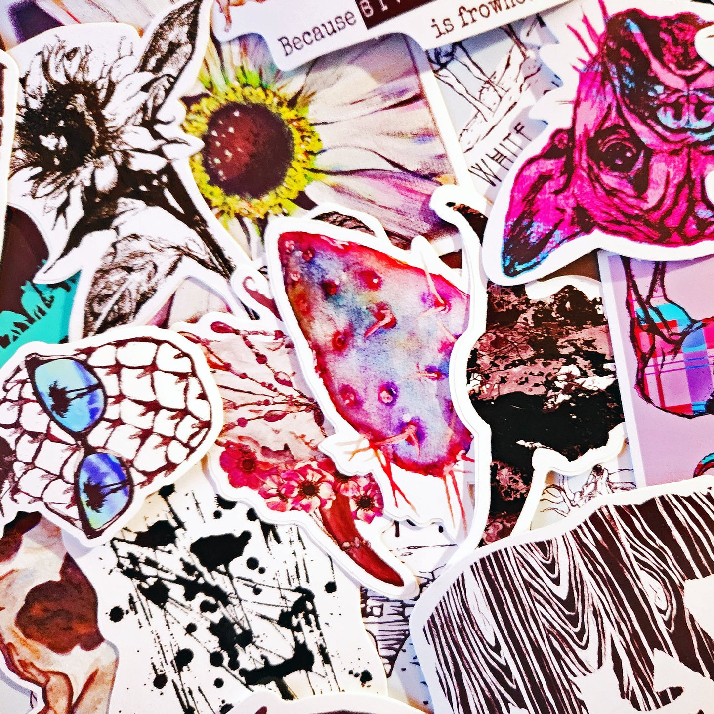 Vinyl Sticker/Decal - "Sunflower"