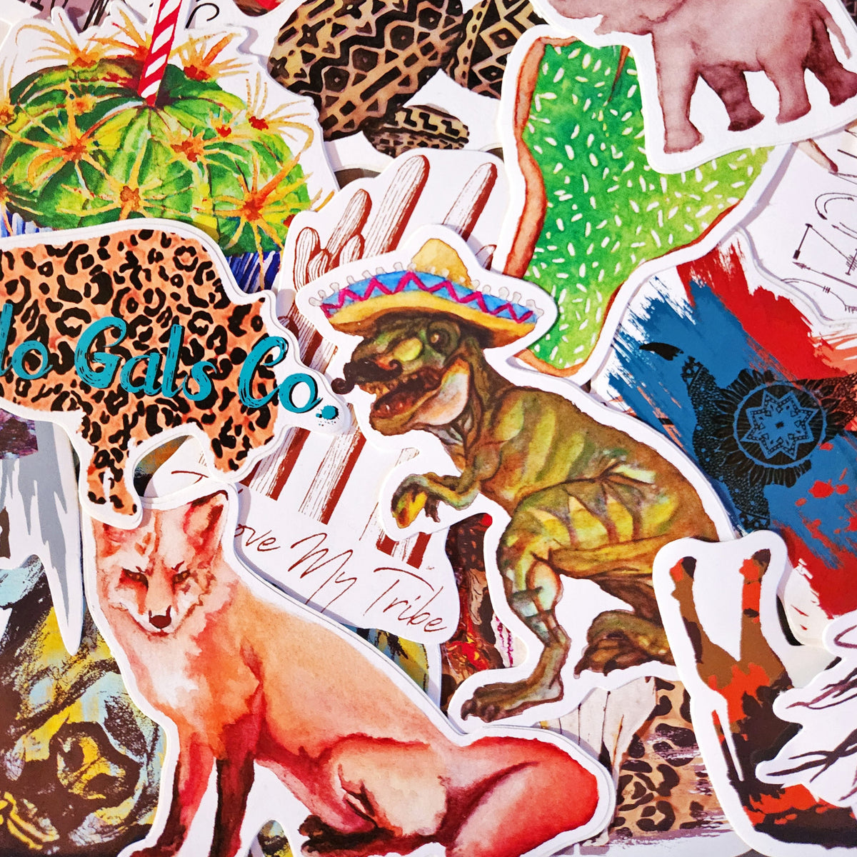 Vinyl Sticker/Decal - "Taco Dino"