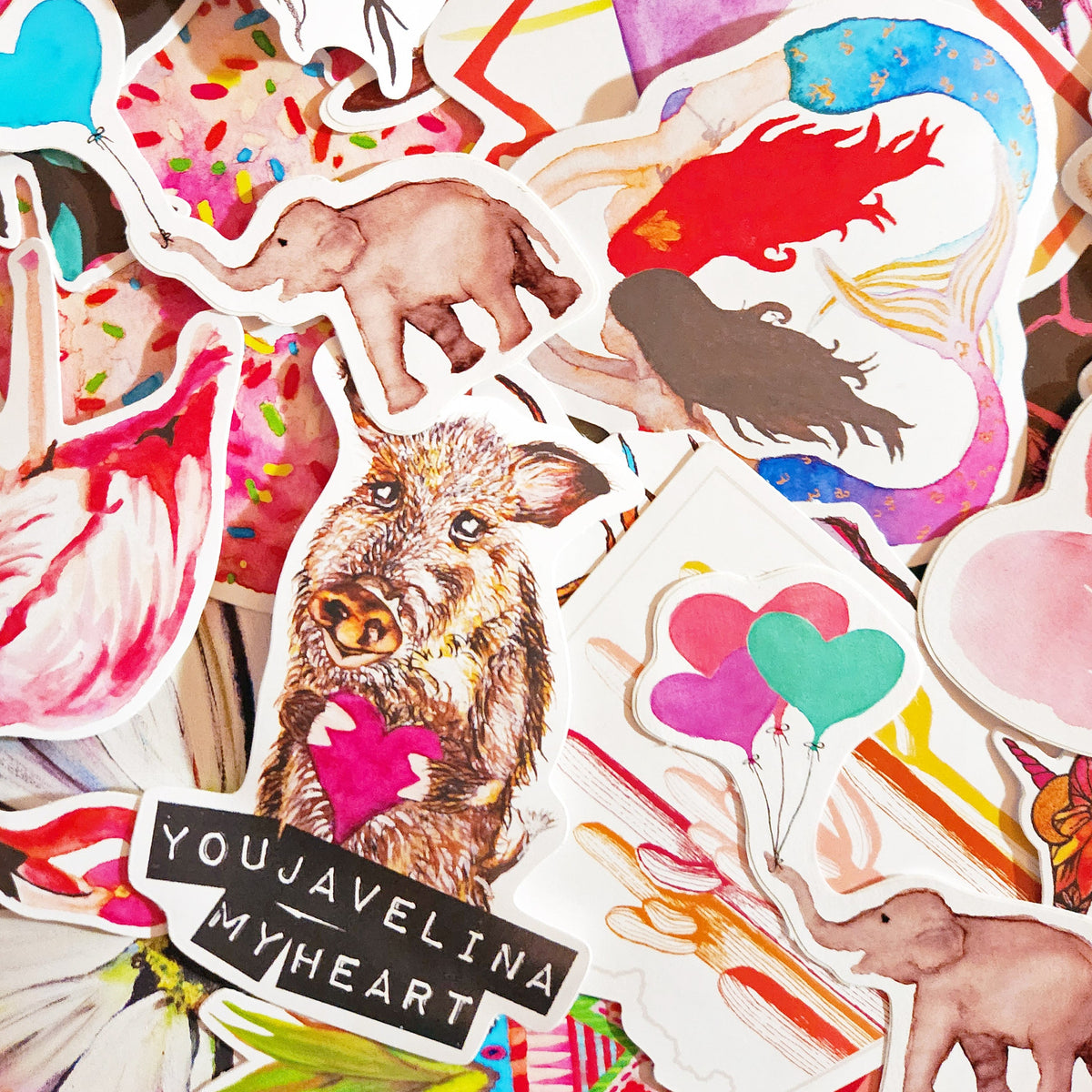 Vinyl Sticker/Decal - "You Javelina My Heart"