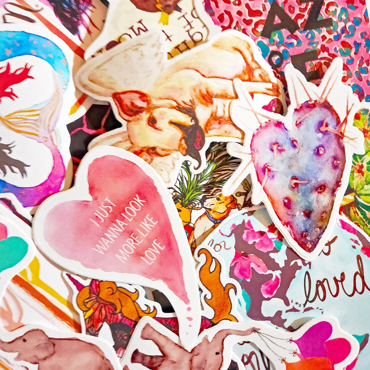 Vinyl Sticker/Decal - "Cactus Heart"