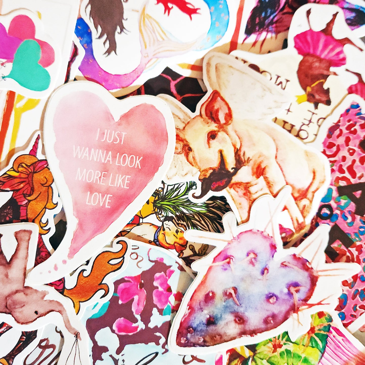 Vinyl Sticker/Decal - "Flying Pig"