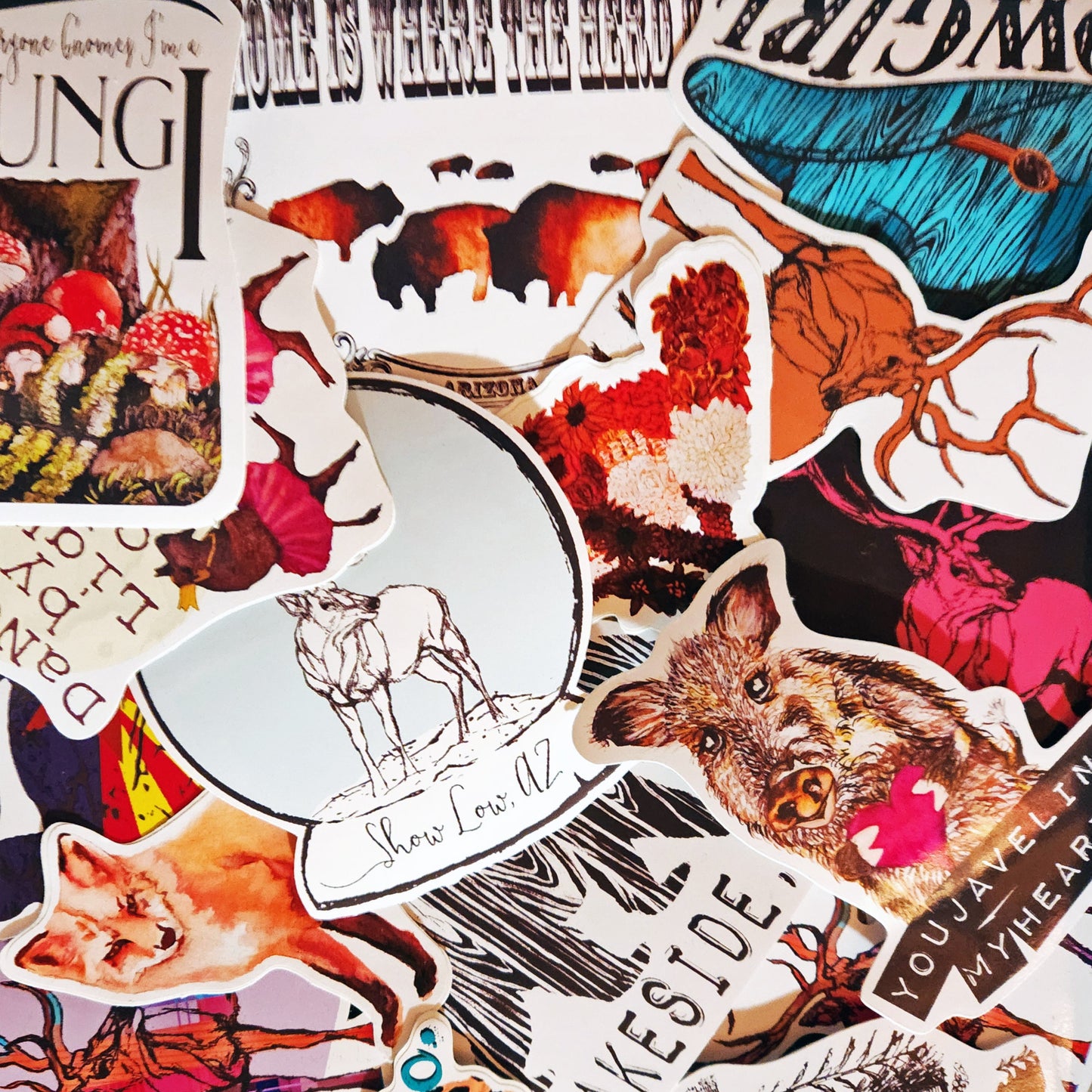 Vinyl Sticker/Decal - "Home is Where the Herd is (Arizona)"