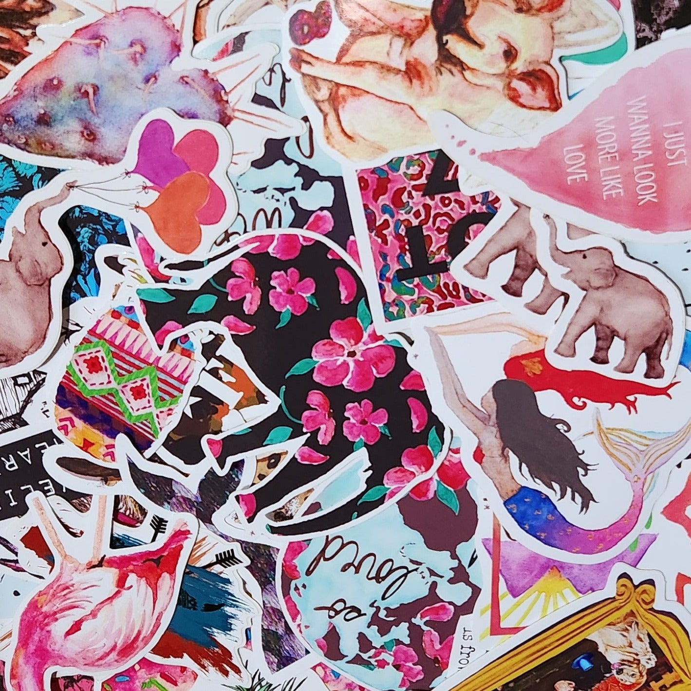 Vinyl Sticker/Decal - "Pure Joy" (Pink)
