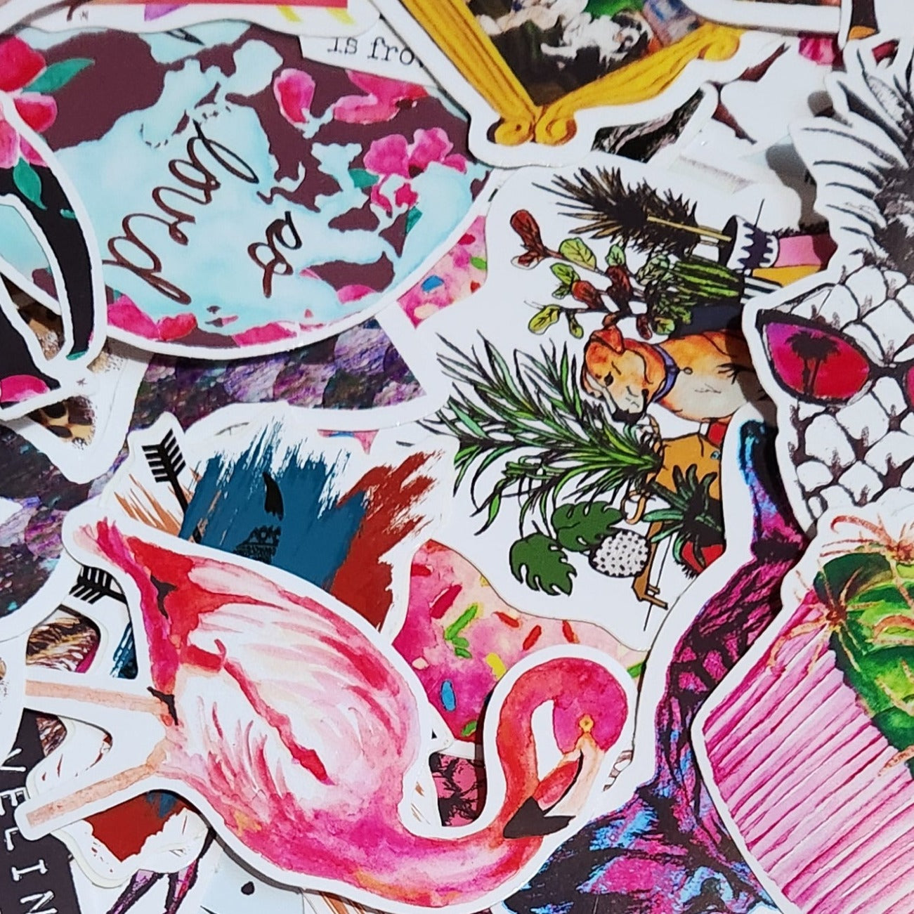 Vinyl Sticker/Decal - "Flamingo"
