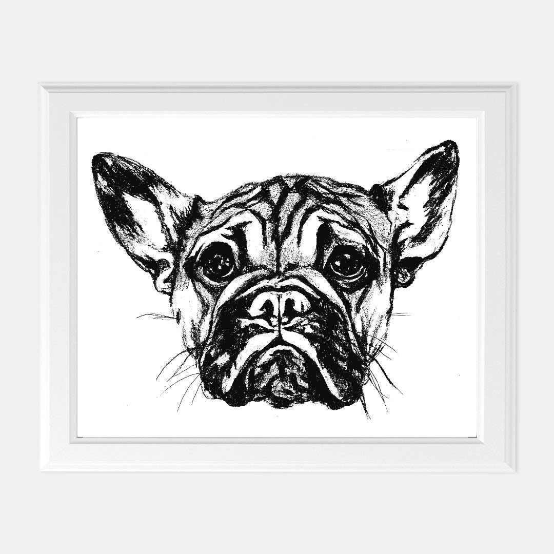 Print (8" x10") - "Frenchie"