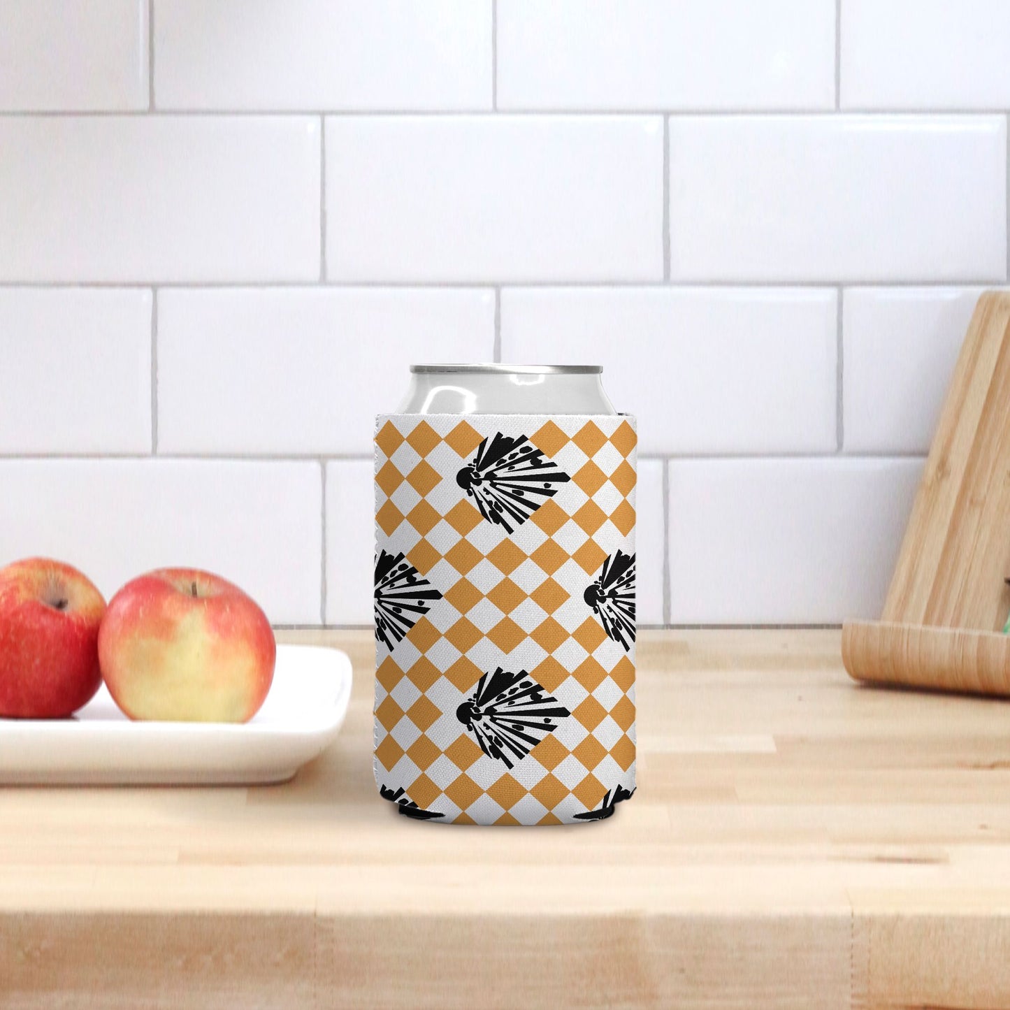 Print On Demand - Can Cooler - "High Explosives Placard Harlequin"