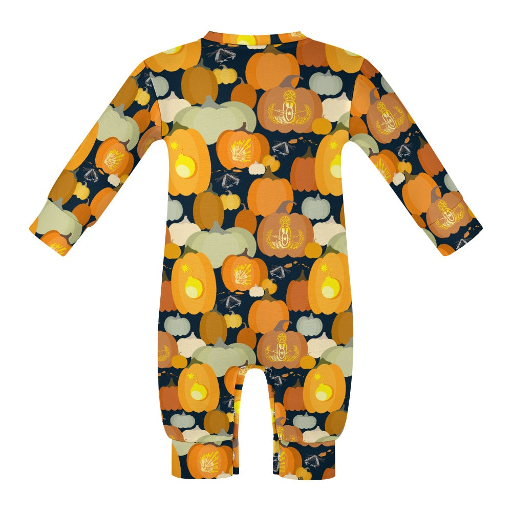 Baby Romper - "E-O-Mother Pumpkin-D"
