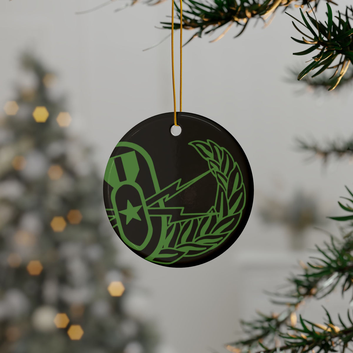 Ornament - "EOD Senior Badge"