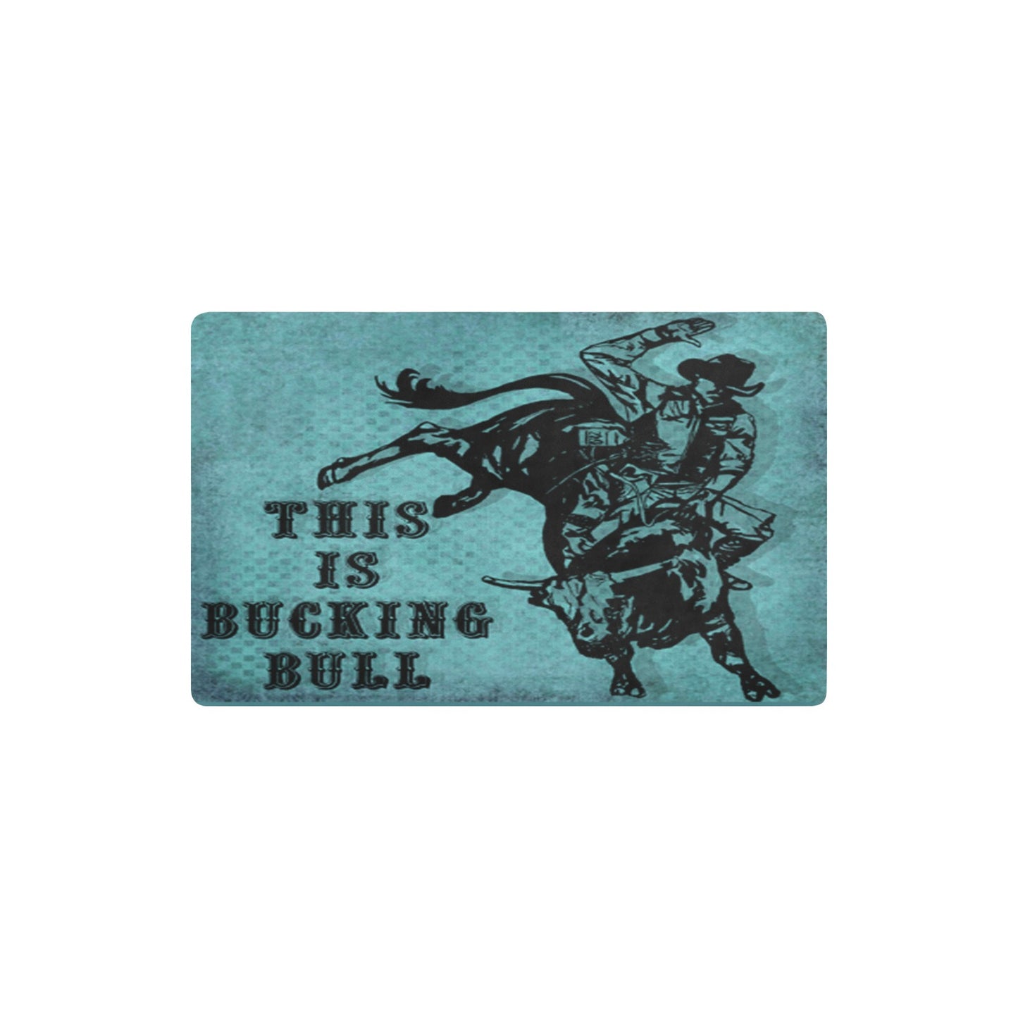 Indoor/Outdoor Mat - "This is Bucking Bull"