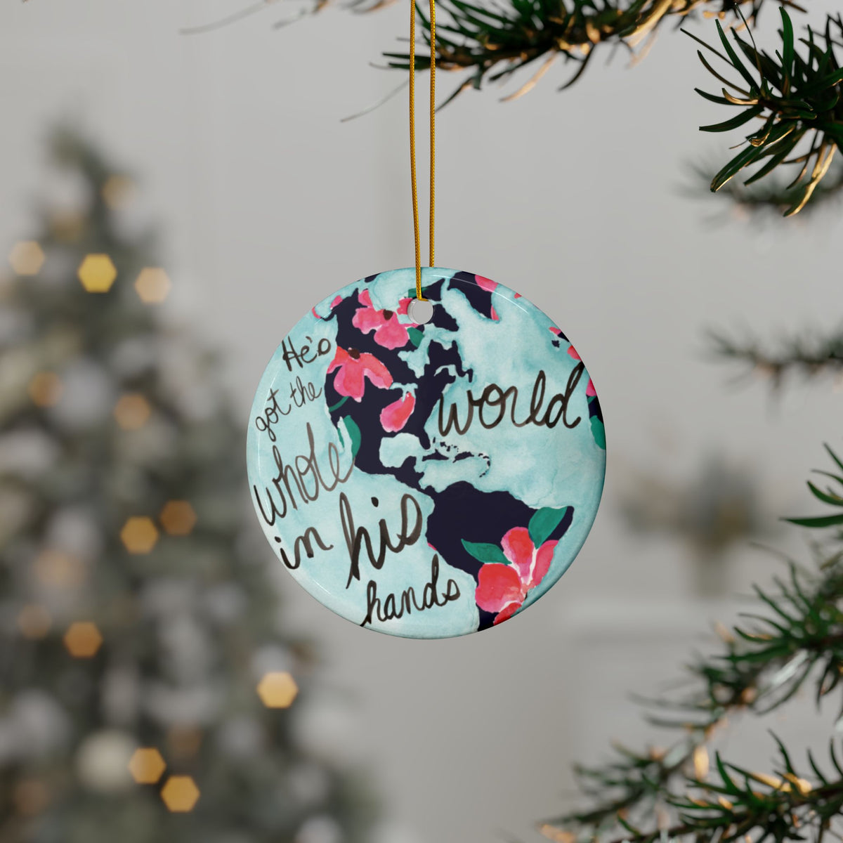 Ornament – "He’s Got the Whole World in His Hands"
