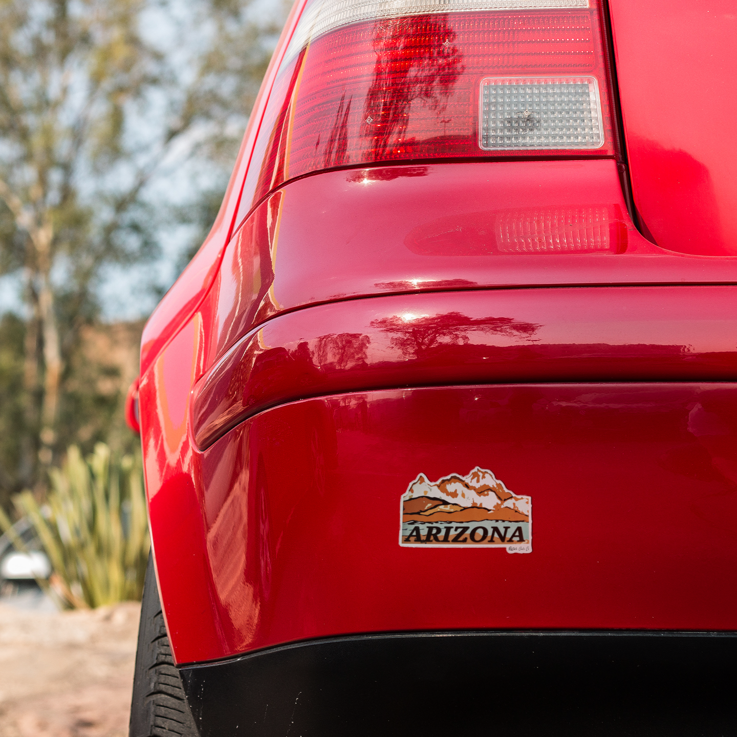 Vinyl Sticker/Decal - "ARIZONA Mountains"