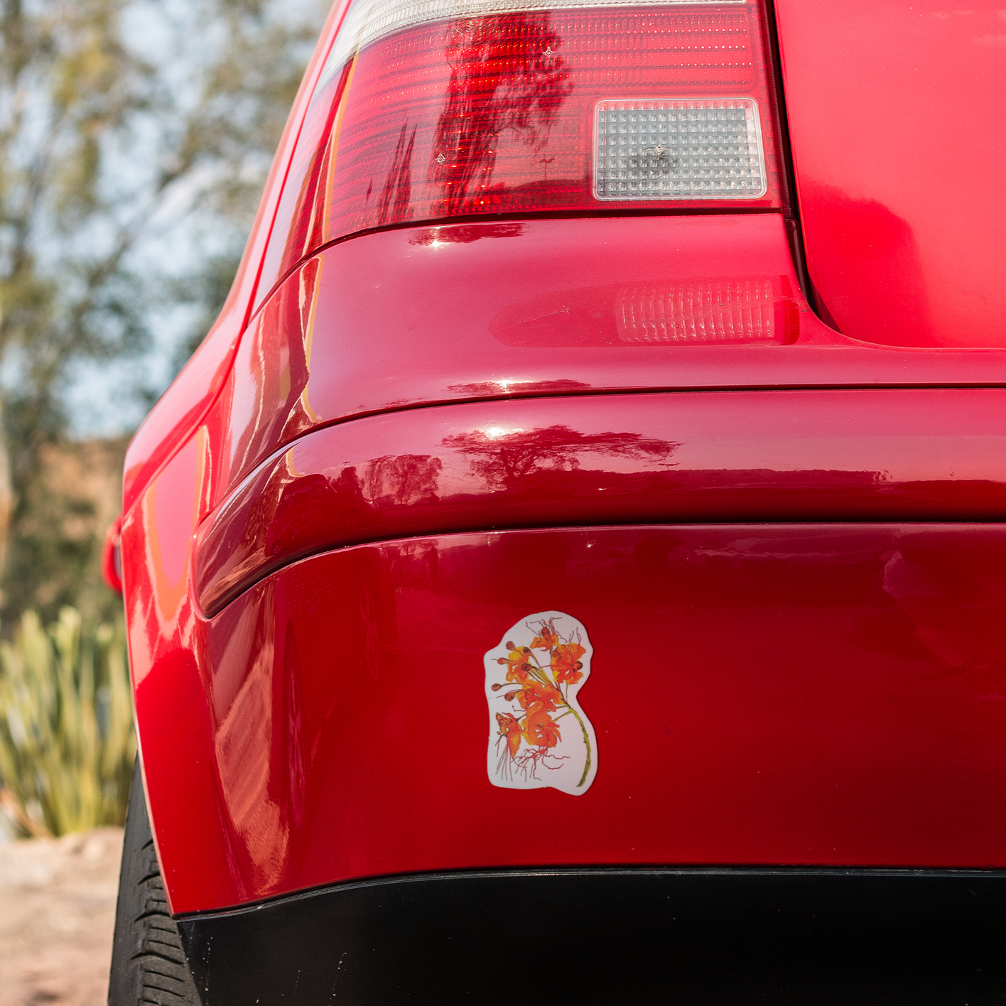 Vinyl Sticker/Decal - "Mexican Bird of Paradise"