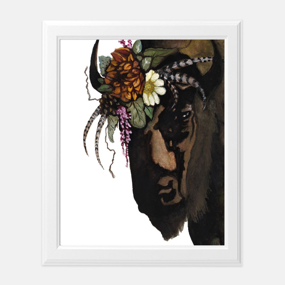 Print (8" x10") - "Buffalo Gal"