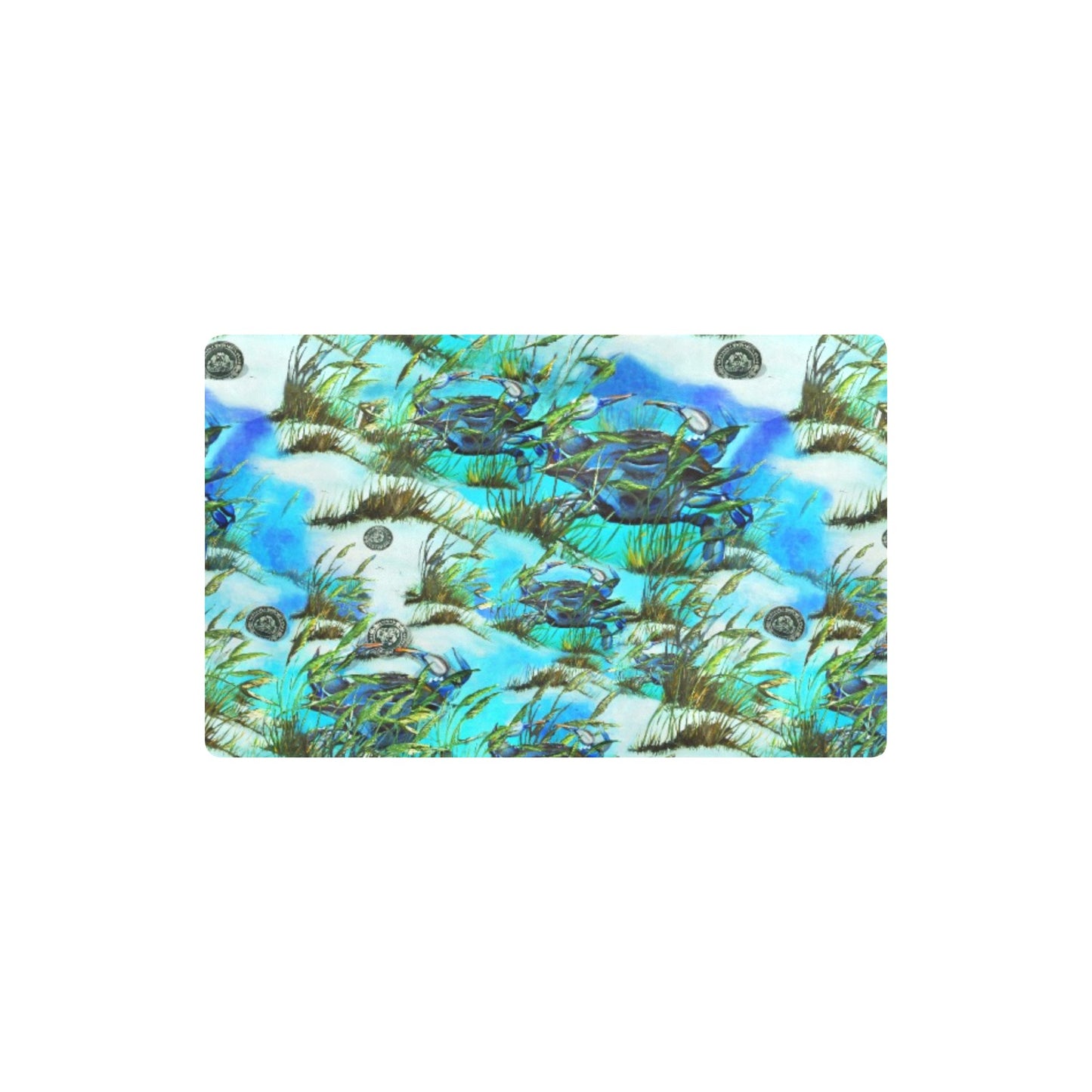 Indoor/Outdoor Mat - "Crab Island Treasure"