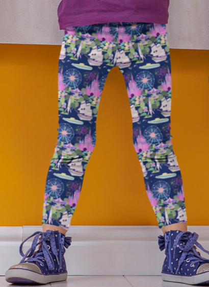 Happiest Place Youth Leggings – Buffalo Gals Co.