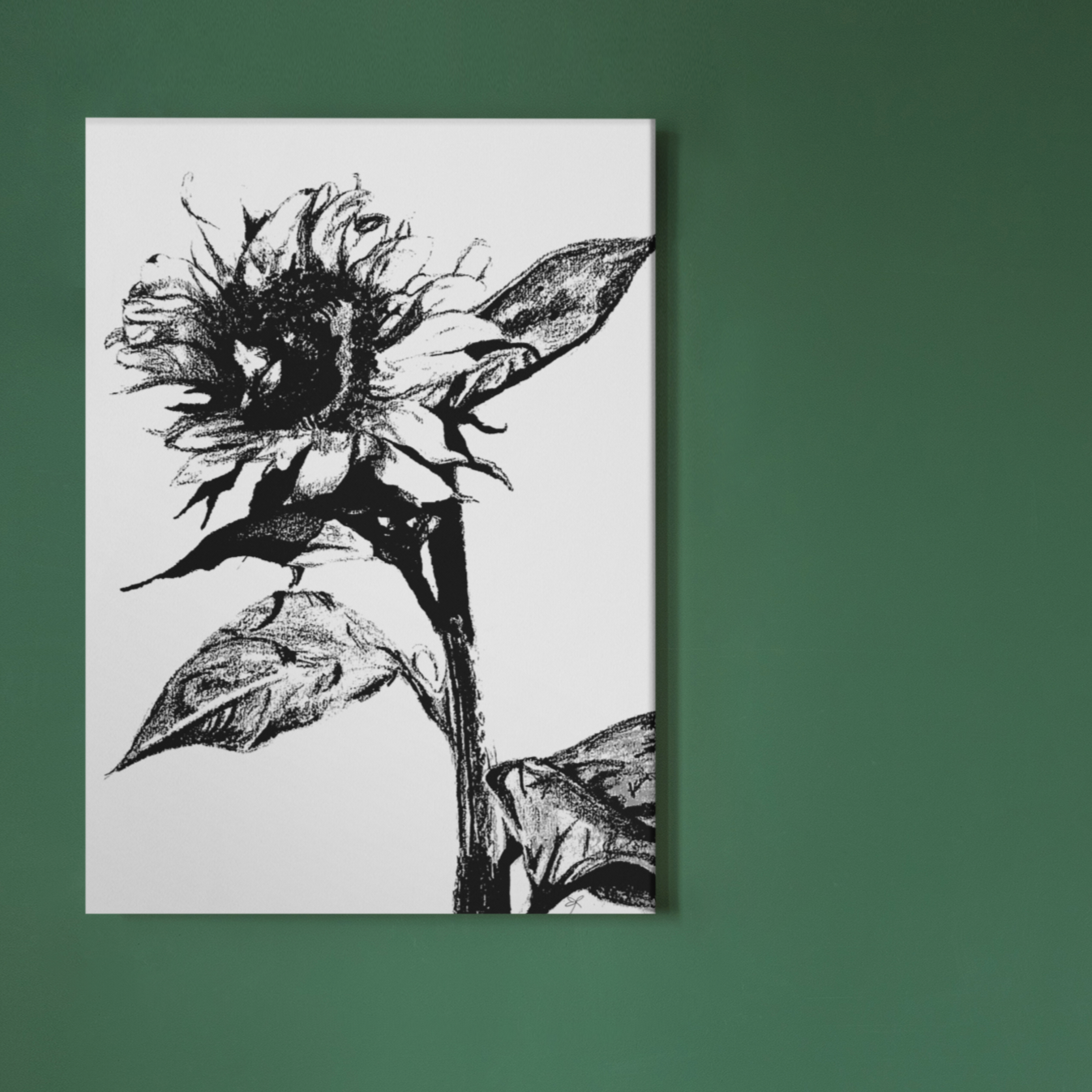 Print (11" x 14") - "Sunflower"