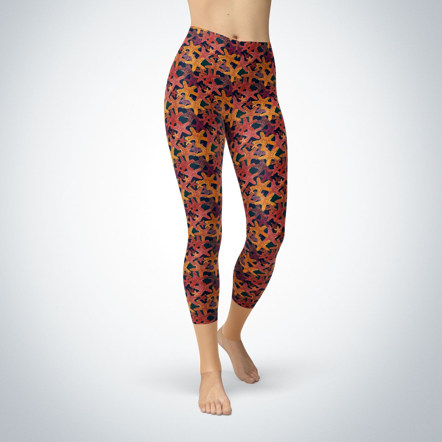 Leggings (Capris) - "I Sea Stars"