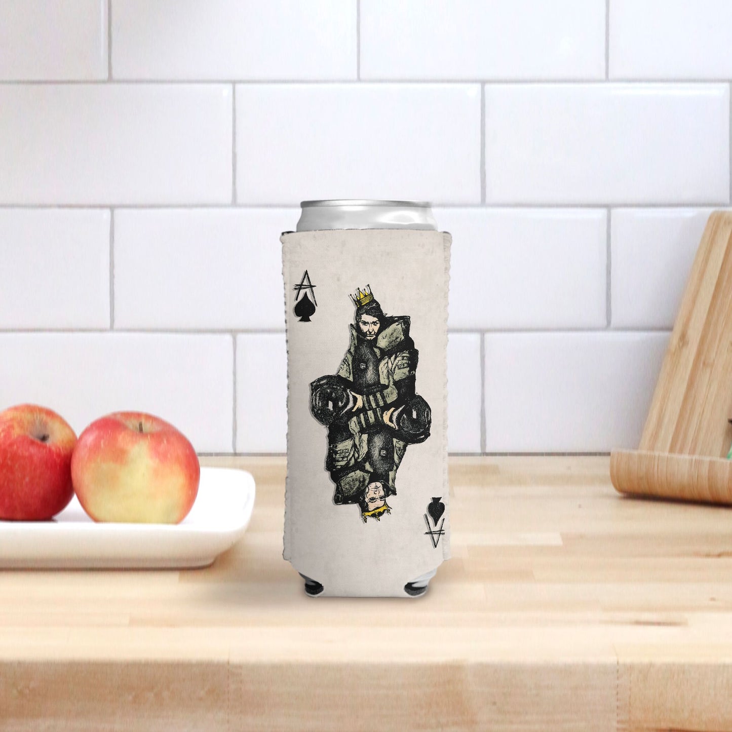 Print On Demand - Slim Can Cooler - "Ace In The Hole!"