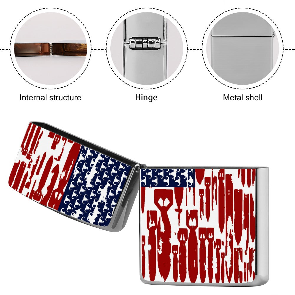 Lighter Casing - "EOD Bomb Flag"