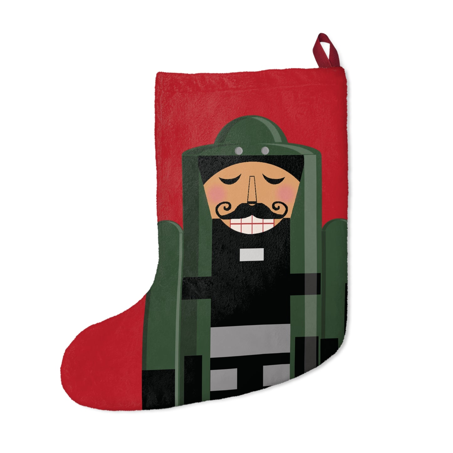 Stocking (Large)— "Bomb Suit Nutcracker"