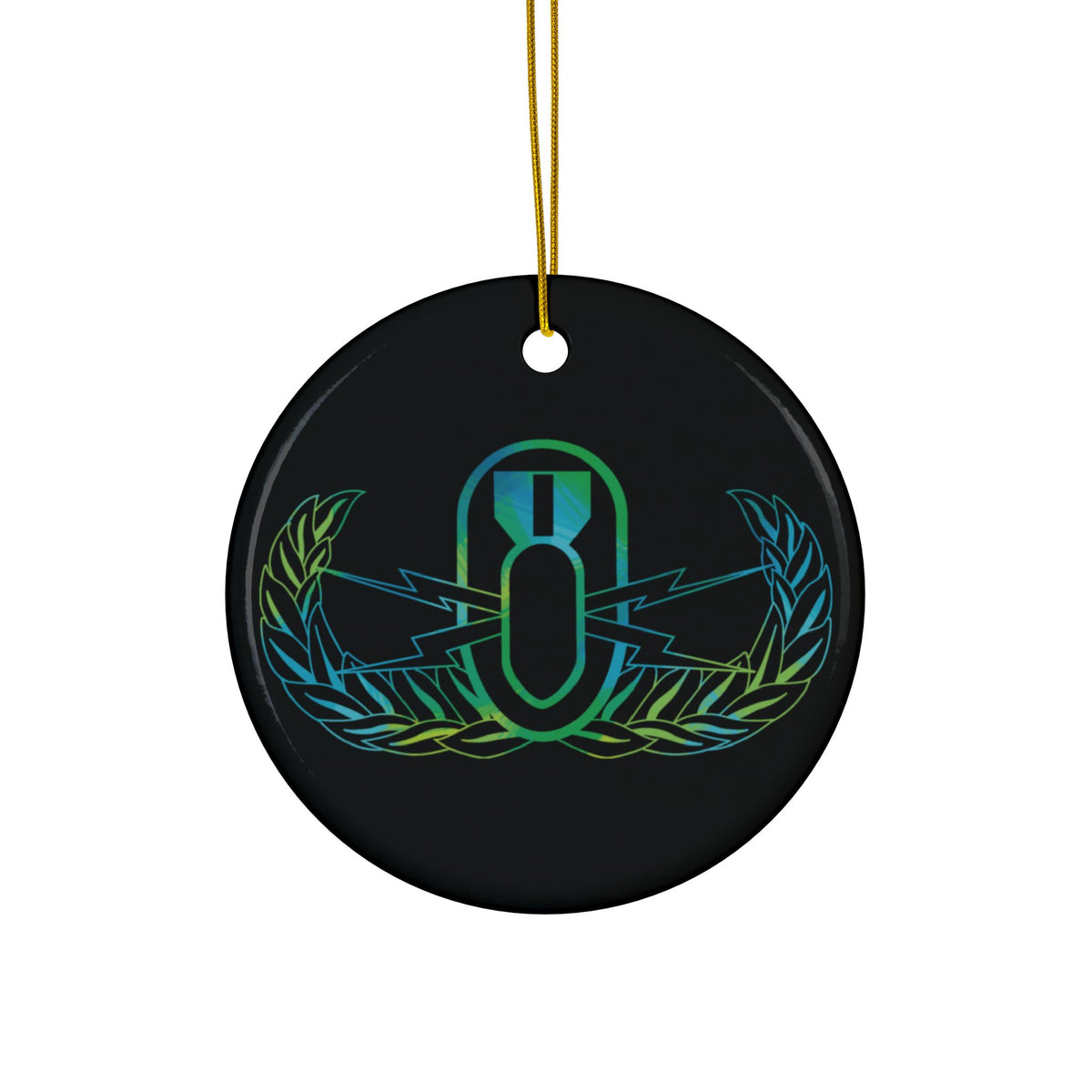 Ornament - "It's 5 o'clock Somewhere" (EOD Basic Badge)