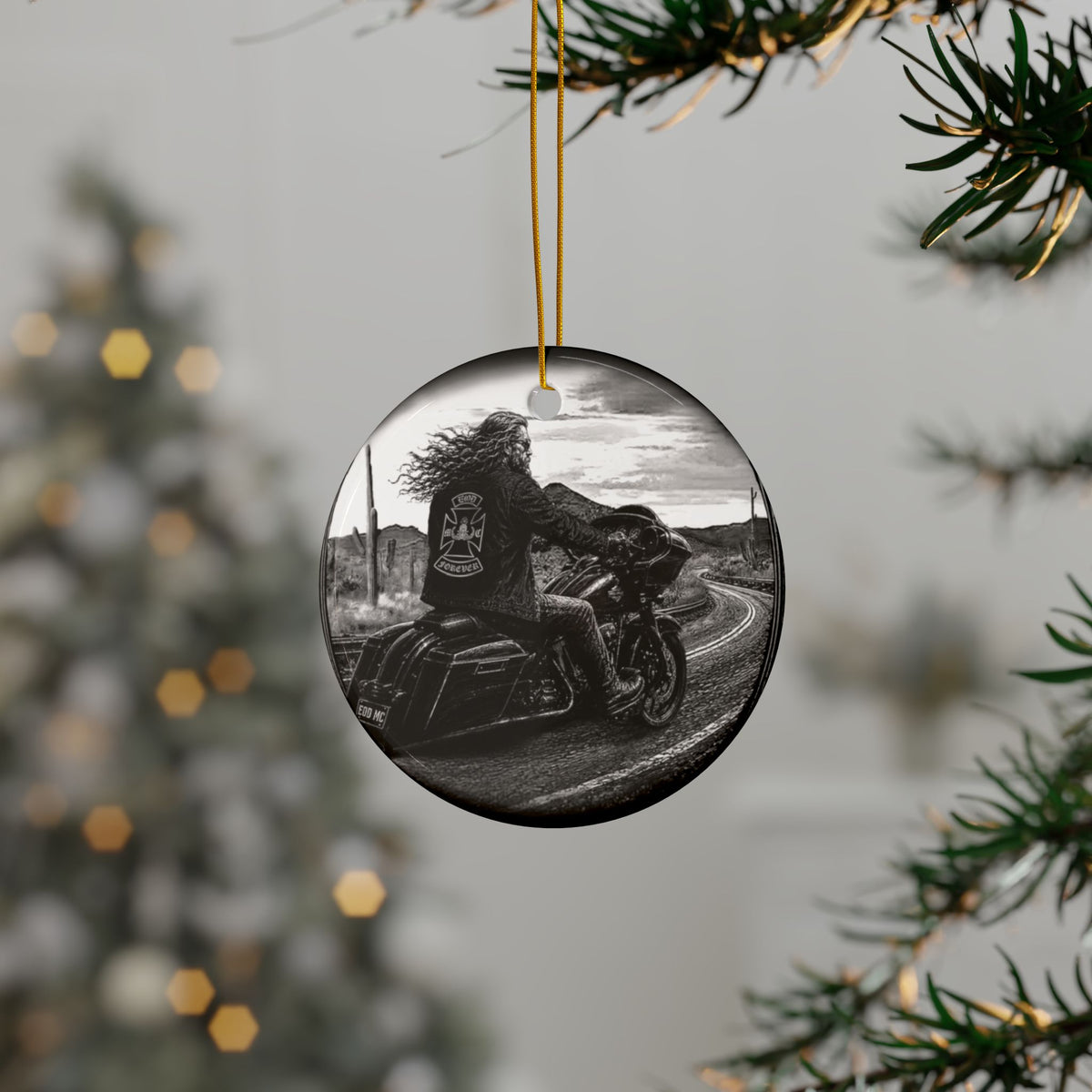Ornament - "EODMC Biker"