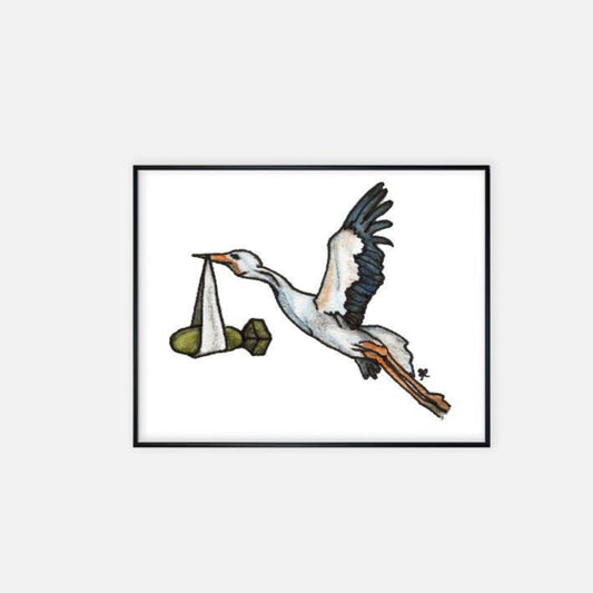 Print (11" x 14") - "Special Delivery"