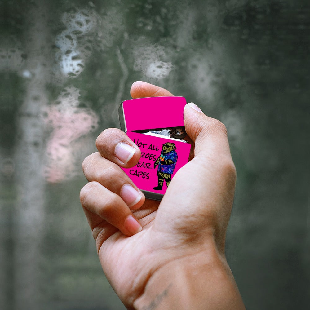 Lighter Casing -"Not All Heroes Wear Capes"