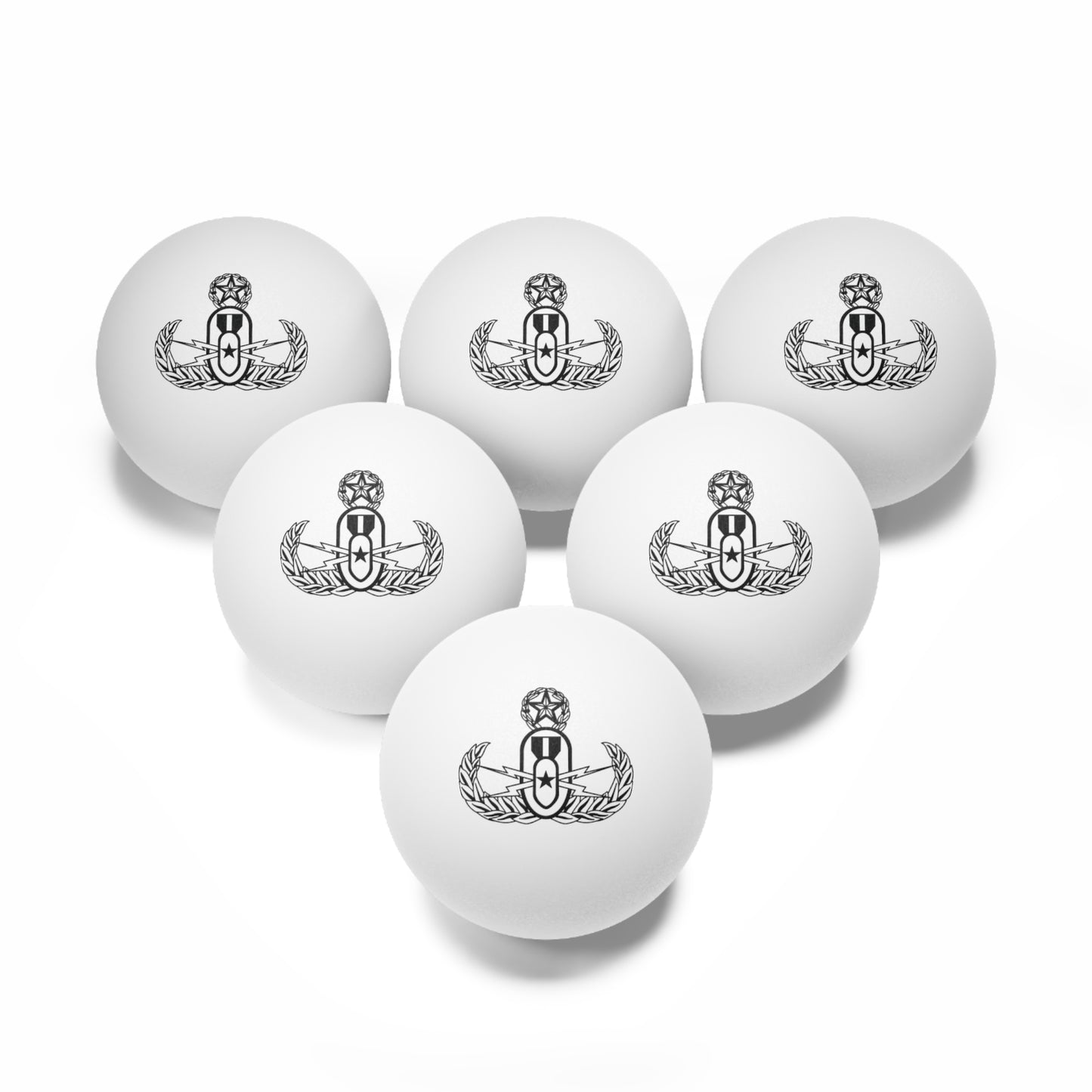 Ping Pong Balls - "EOD Master Badge"