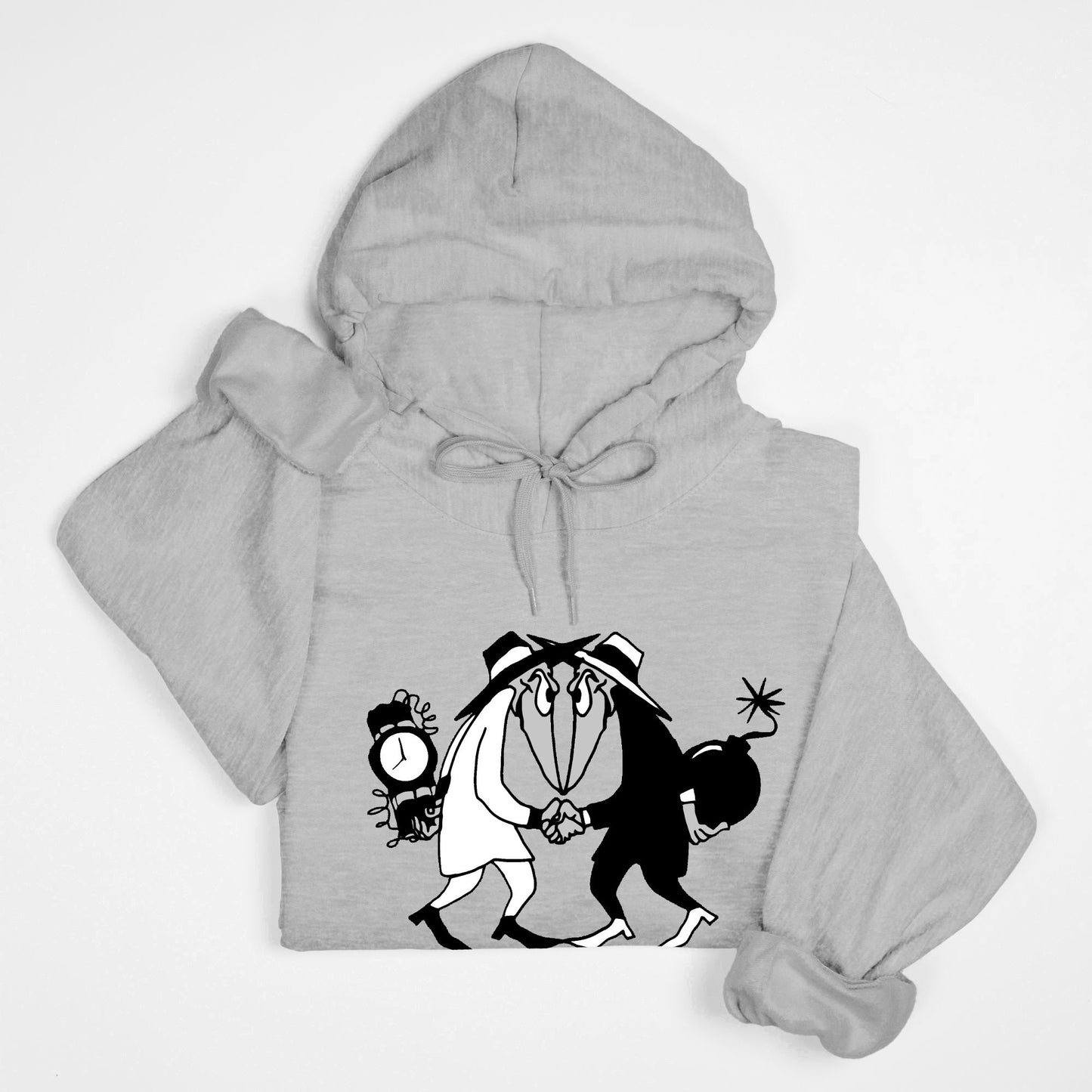 Hoodie - "Secret Agents" (Grey)