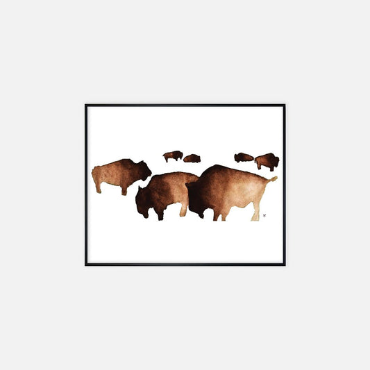 Print (16" x 20") - "The Herd"