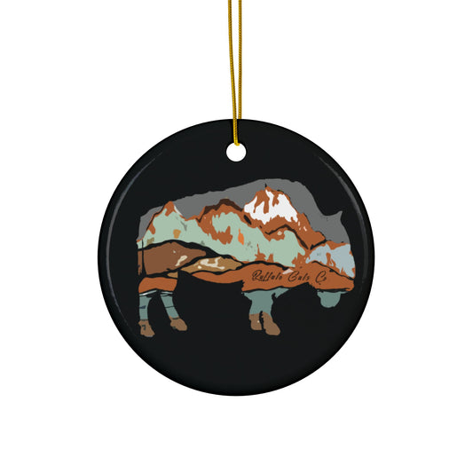 Ornament - "White Mountains Bison"