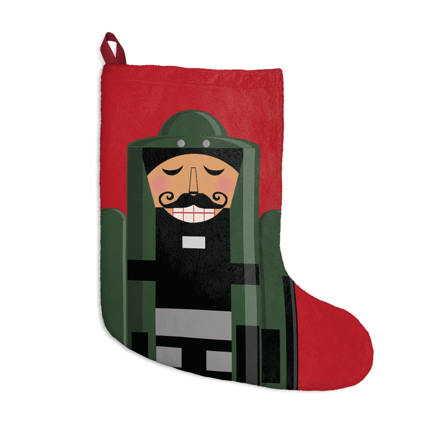 Stocking (Large)— "Bomb Suit Nutcracker"