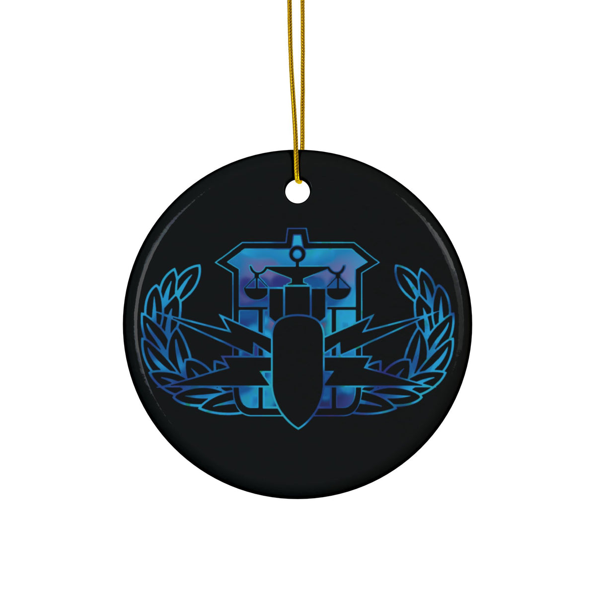 Ornament - "It's 5 o'clock Somewhere" (HDS/PSBT Badge: Blues)