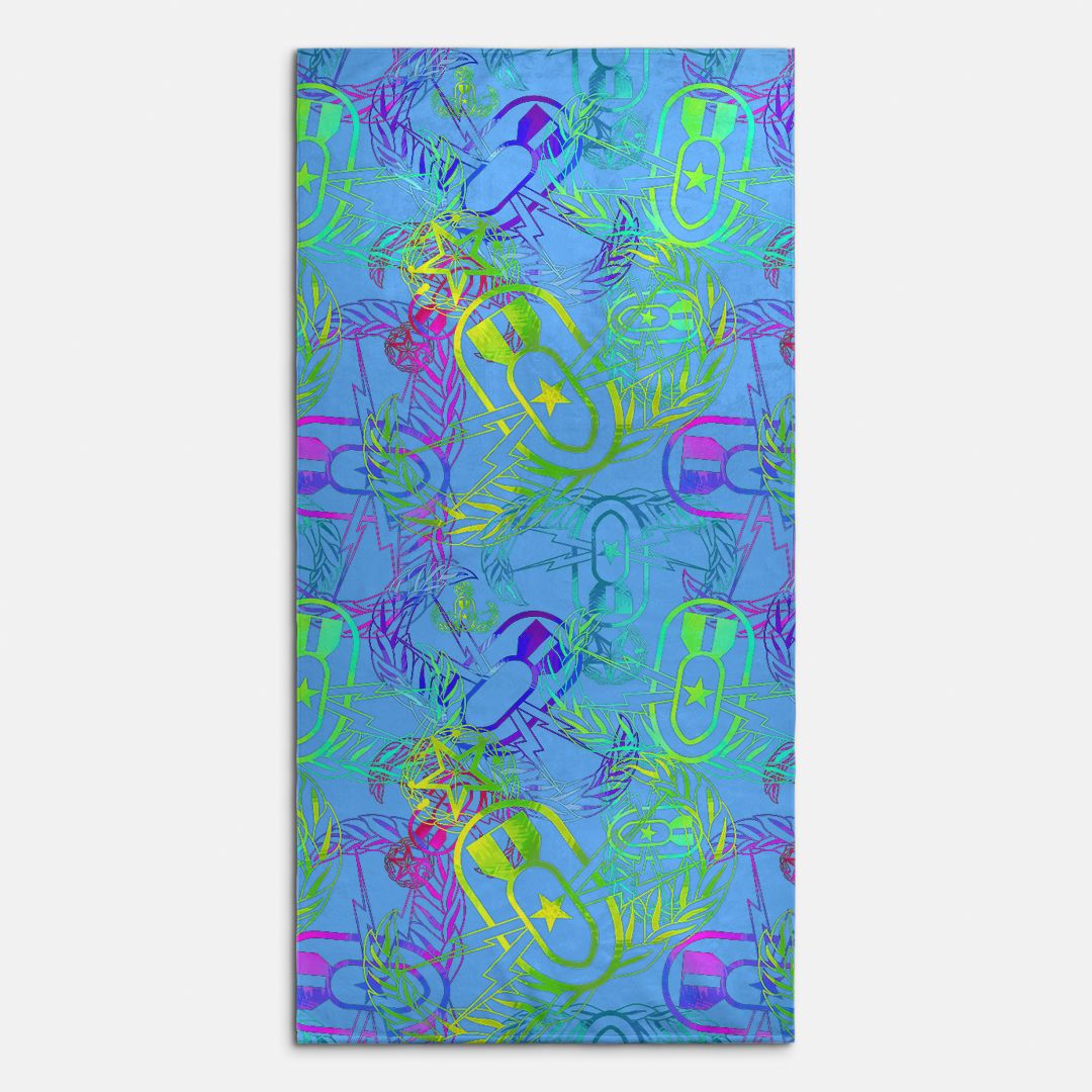 Beach Towel - "It's 5 o'clock Somewhere" Pastels