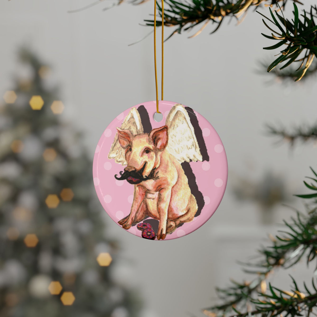 Ornament – "Flying Pig"